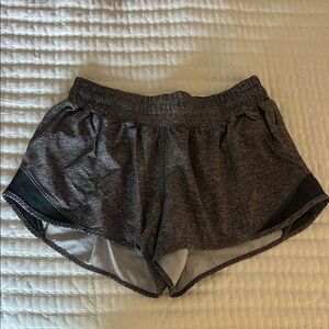 Lululemon Athletica Gray Hotty Hot shorts